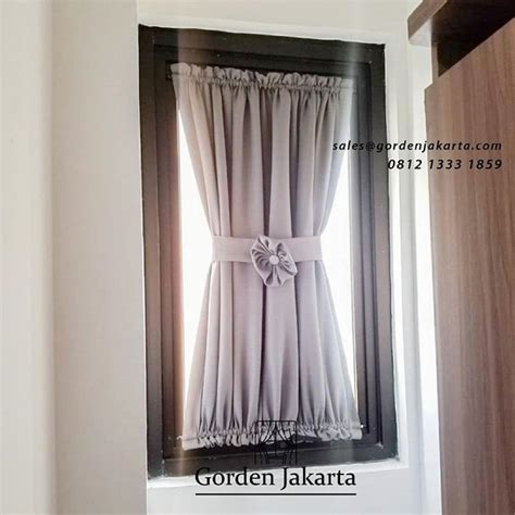 Selain itu, anda juga dapat melengkapi vitrage dengan gorden yang senada agar jendela terlihat lebih indah dan cantik. Jual Gorden Kupu Kupu Percantik Jendela & Pintu | Gorden ...