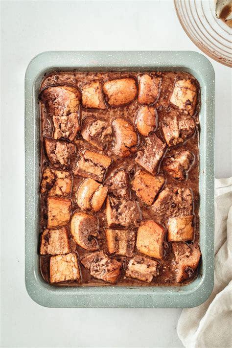Easy Chocolate Bread Pudding Recipe Bake Or Break
