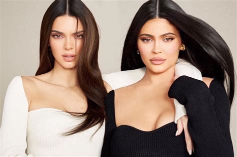kendall and kylie jenner team up for kylie cosmetics campaign kendall and kylie jenner kylie