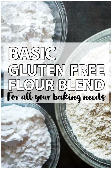 The leavening agents in self rising flour are only right in specific recipes with specific ingredients combinations. Gluten Free Basic Flour Blend | Recipe in 2020 (With ...