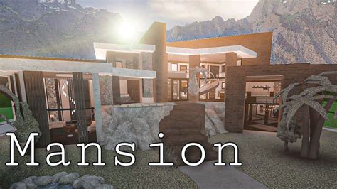 Bloxburg Mansion Mountain Modern House House Build Youtube