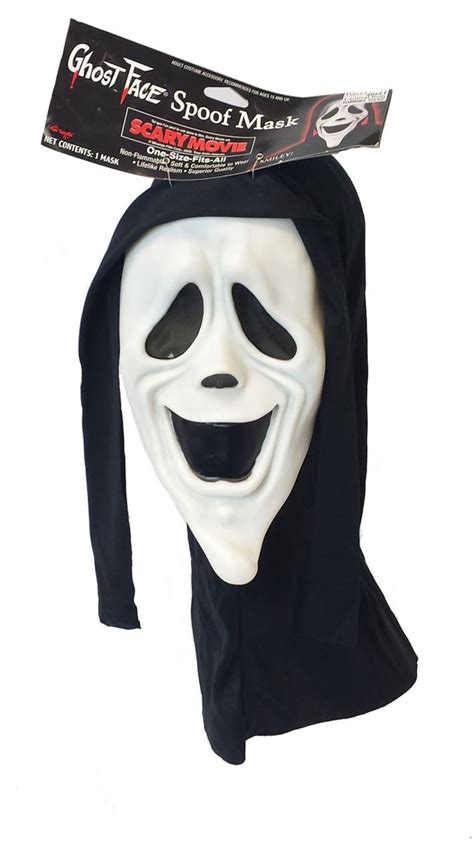 Adults Smiley Face Scream Scary Spoof Movie Licenced Halloween Fancy