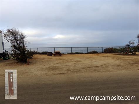 South Carlsbad State Beach Camping Information The Camp Site Your