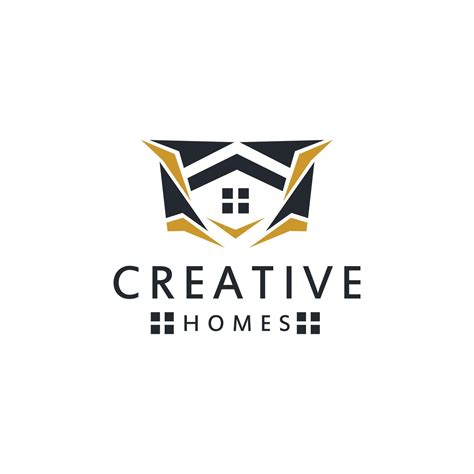 Creative Homes Logo Design Icon Template 12650044 Vector Art At Vecteezy