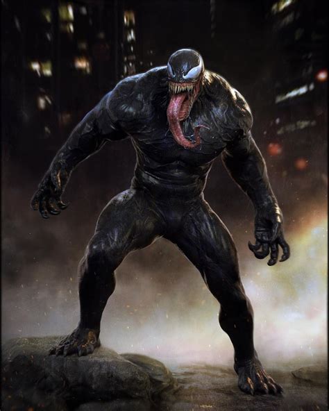 Venom Concept Art Reveal Some Alternate Slightly More Horrifying Takes