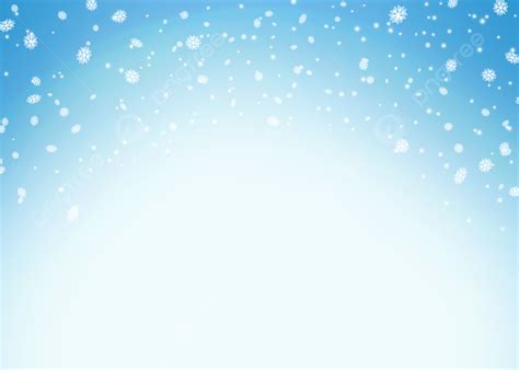 Light Blue Snowfall Snowflakes Snowy Winter Tile Gradient Background