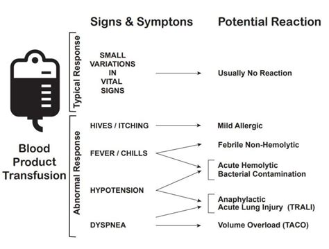Figure Transfusion Reaction Signs And Symptoms Statpearls