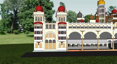 Mysore Palace 3d Model Rigged Cgtrader