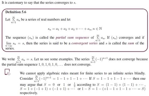 Infinite Sequences And Series Definition Formula Solved Example