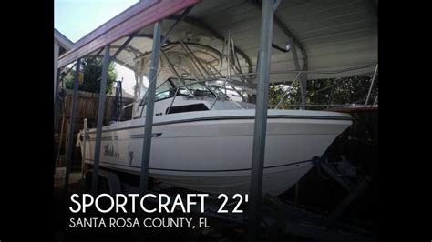 Unavailable Used 1986 Sportcraft 22 In Gulf Breeze Florida Youtube