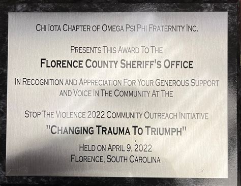 Florence County Sheriff's Office - South Carolina