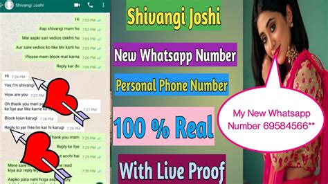 Real Phone Number Of Shivangi Joshi 2022 Real Whatsapp Number Chat With Shivangi Joshi