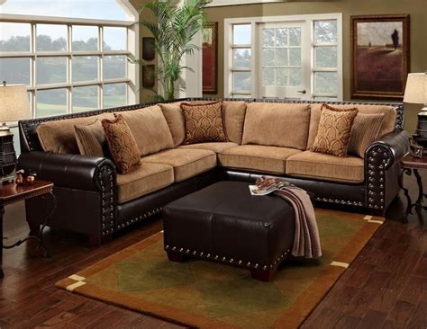 Classic eames flat cushion brown colour. Camel Colored Sectional Sofa Stylish Leather Sleeper ...
