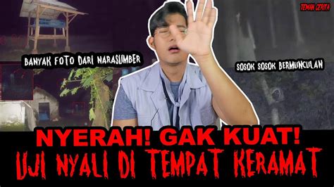 Nekad Uji Nyali Di Makam Kembar Keramat Youtube