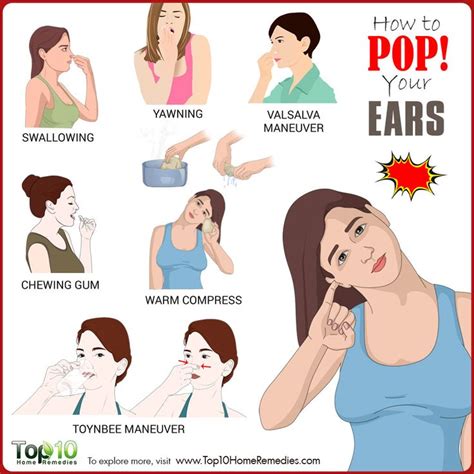 How To Pop Your Ears Top 10 Home Remedies Pop Ears Remedy Clogged