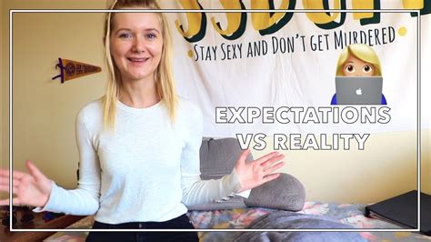 BÖrja PÅ College Expectations Vs Reality Youtube