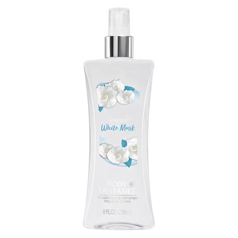 Body Fantasies Signature Fragrance Body Spray Fresh White Musk 8 Fl