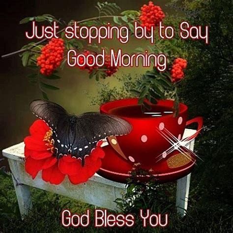 Just Stopping By To Say Good Morning God Bless You Pictures Photos