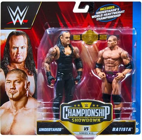 Wwe Wrestling Championship Showdown Series 13 Undertaker Batista 6