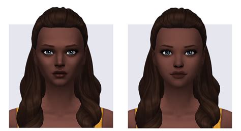 Sims 4 Cartoon Skin Riseres