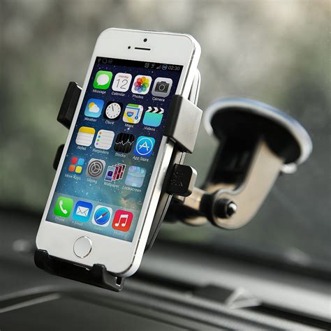 The loncaster car phone holder was probably the best of the batch we looked at; Phone Holder 360 Car Windshield Mount for Mobile Cell ...