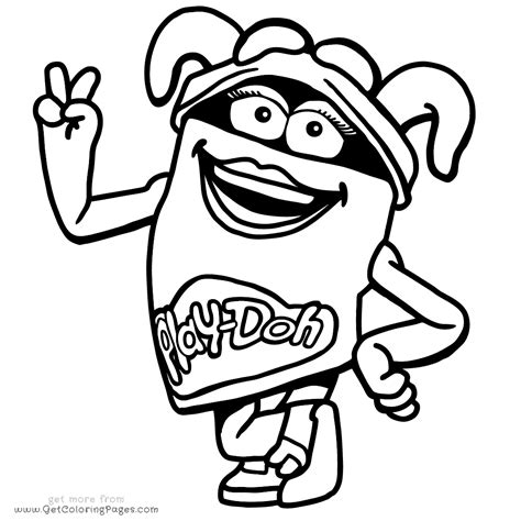 Stats on this coloring page. Play Doh Coloring Pages at GetColorings.com | Free ...
