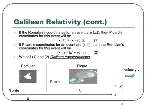 Learn all about galilean relativity. PPT - The Mathematics of Star Trek PowerPoint Presentation ...