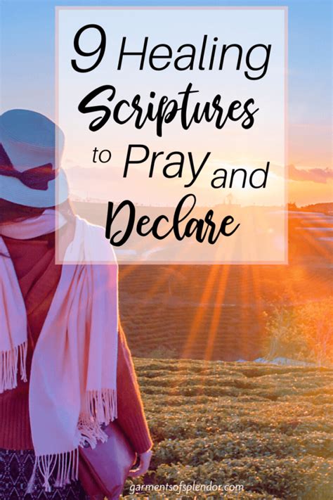 Nine Healing Scriptures To Pray And Declare Looking For Scriptures To