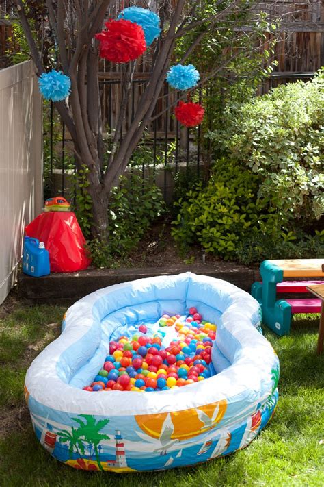 1st Birthday Party Activity Entertainment Ball Pit Great Idea