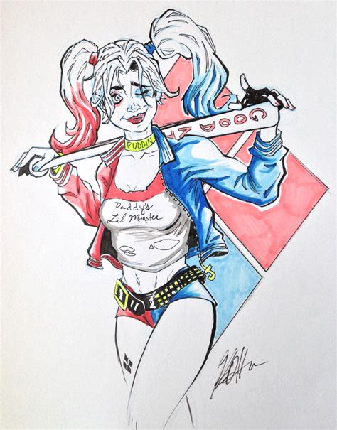 Harley Quinn Sketch By Duff03 On Deviantart