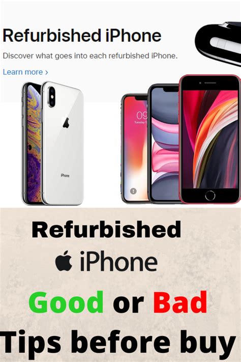 Refurbished Iphone Vs Pre Owned Iphone And Used Iphone Tips Before Buy