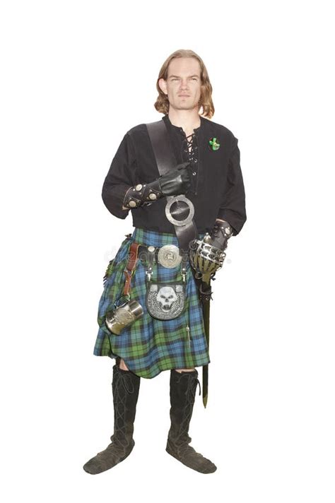 Member Of The Campbell Clan Stock Image Image Of Clan Highland 10038865