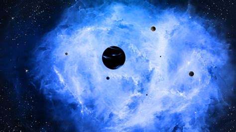 Download Wallpaper 2560x1440 Space Planets Nebula