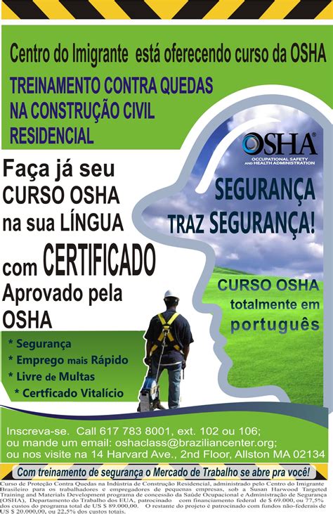 Free online translation from french, russian, spanish, german, italian and a number of other languages into english and back, dictionary with transcription, pronunciation, and examples of usage. Brazilian Immigrant Center - SH-26299-SH4 | Occupational Safety and Health Administration