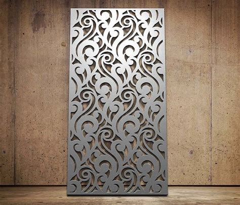 Color Laser Cut Stainless Steel Sheet For Interior Screen Decorative