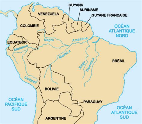 Amazone Fleuve Pays Arts Et Voyages