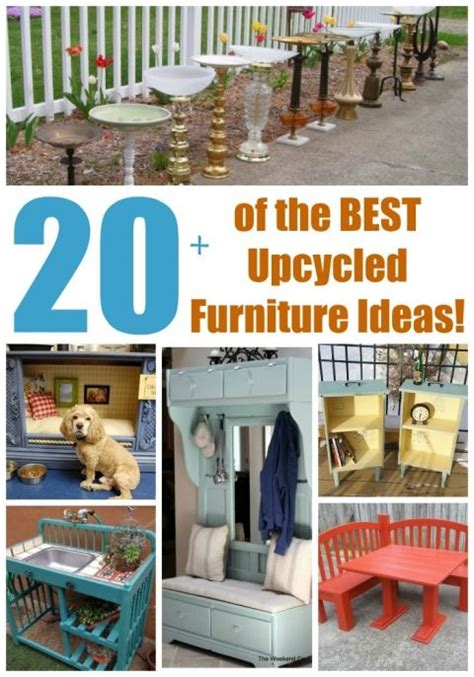 20 Of The Best Upcycled Furniture Ideas Repurposed Furniture Diy