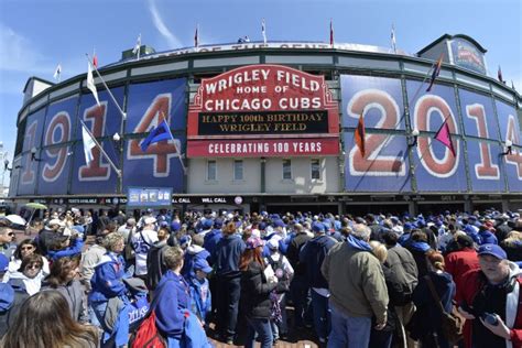 Wrigley Field S 100th Anniversary Game In Chicago All Photos