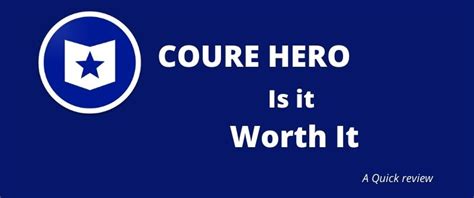 Is Course Hero Worth It Is It A Reliable Value For The Price