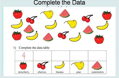 data handling online exercise