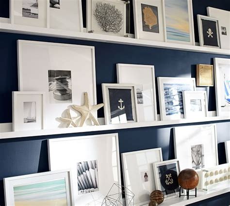 Ledge Gallery Wall Tips Displaying Picture Frames