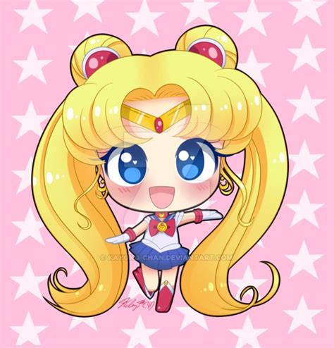 Mini Chibi Sailor Moon By Kayoko Chan In 2022 Sailor Chibi Moon