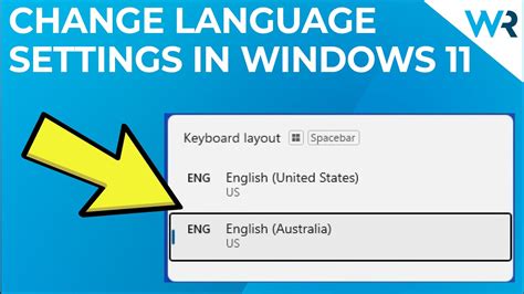 How To Change Language Settings In Windows 11 Youtube