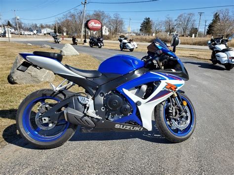 2007 Suzuki Gsx R 600 Blue With 6985 Miles Available Now
