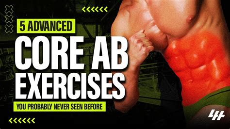 5 Advanced Core Ab Exercises You Probably Never Seen Before Youtube