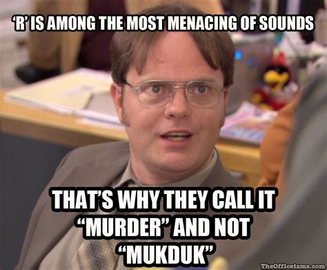 The Office The Office Dwight The Office Show Friday Quotes Humor