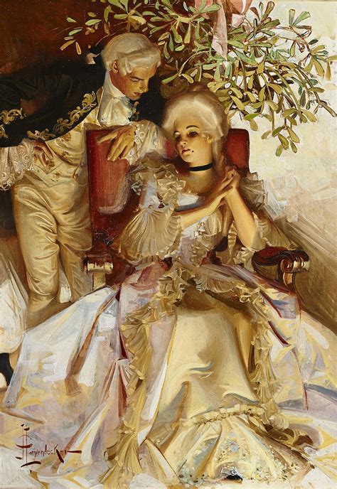 The Courtship Success Magazine Cover By Joseph Christian Leyendecker