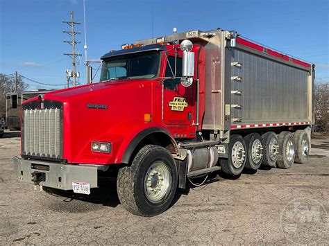 2014 Kenworth T800 Five Axle Dump Truck For Sale Columbus Oh