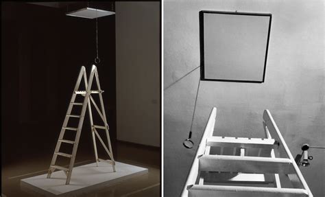 As midge and benjamin are leaving the art gallery the even though she was probably in japan in 1959, this simply has to be yoko ono with such an obvious call out to her 1966 ceiling painting installation. ART-PRESENTATION:Yoko Ono-The Learning Garden of Freedom