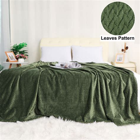 Piccocasa Flannel Fleece Blanket Twin Size Soft Plush Lightweight